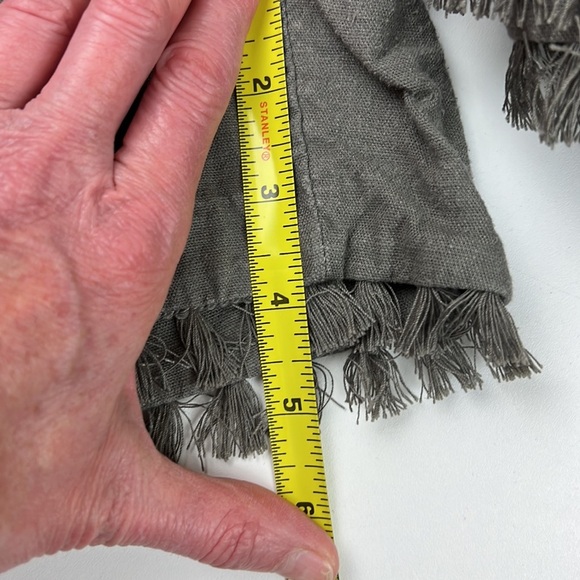 Banana Republic Factory Fringe Linen Shorts - Picture 9 of 11